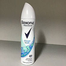 Антиперспірант аерозоль жіночий Rexona Shower fresh Свіжість душу 150 мл