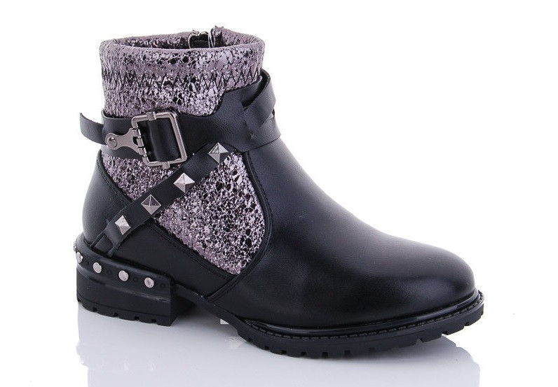 Черевики KIMBO A063-3A Black 34р, 36р