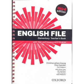 English File third edition Elementary Teacher's Book with Test and Assessment CD-ROM