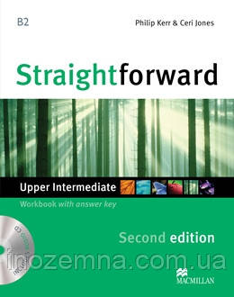 Straightforward Second Edition Upper-Intermediate Workbook + CD with Key