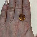 Апатит 12*12*6 мм камінь кабошон без оправи - апатит, фото 2