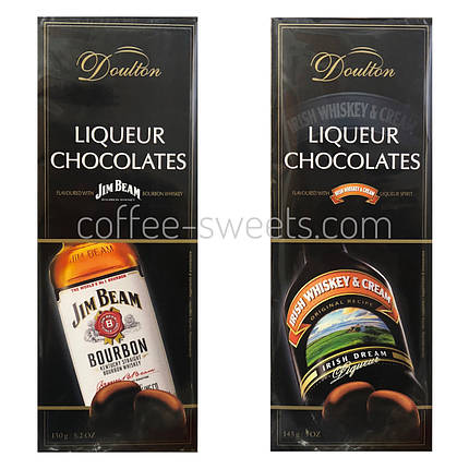 Цукерки в коробці Doulton Liqueur Chocolates 150g, фото 2