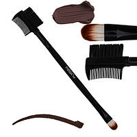 Кисть для брів, вій і розтушовування тіней Parisa P23