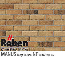 Клінкерна плитка Roben Manus Tonga Карбон