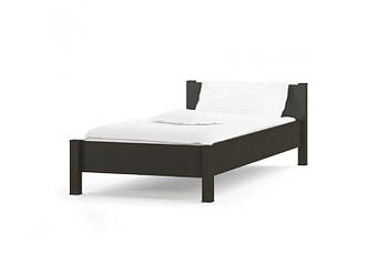 Ліжко Меблі Сервіс Фантазія 90 + Ламелі венге темний