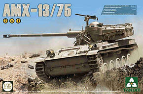 AMX-13/75 2 в 1 I. D. F збірна модель танка TAKOM TAK2036, фото 1