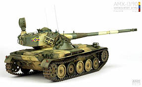 AMX-13/75 2 в 1 I. D. F збірна модель танка TAKOM TAK2036, фото 4