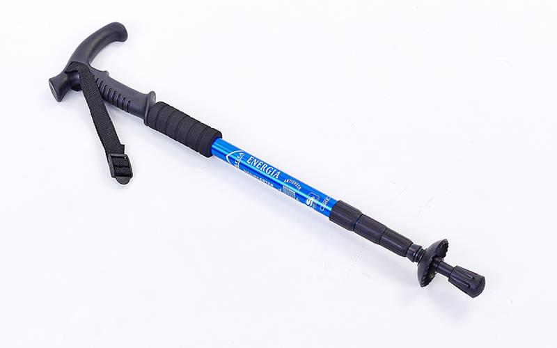 Палка для скандинавської ходьби трекінгова TY-2915-2 SKY ROAD ENERGIA 110 см, синій (1 шт.), фото 1