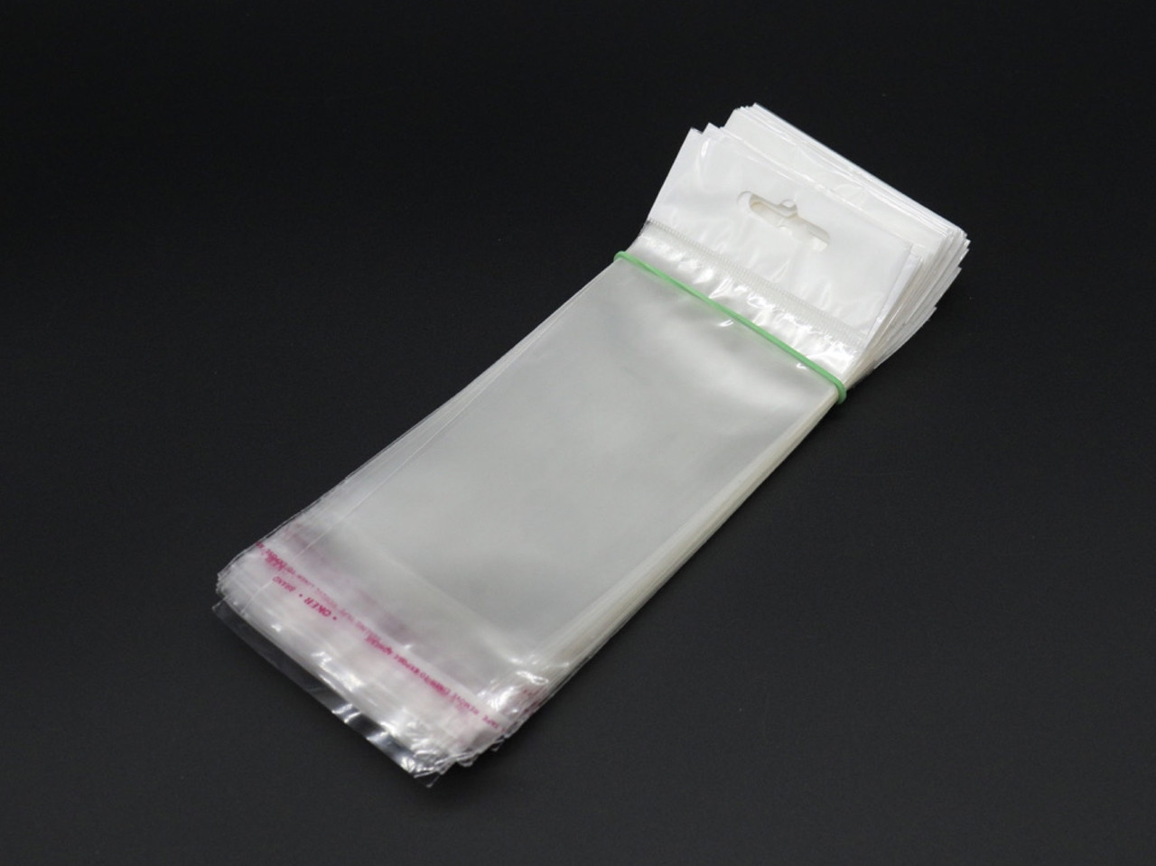 Поліпропіленові пакети з європідвісом. 13х7см +клапан. 25мкр. 100шт/уп., фото 1