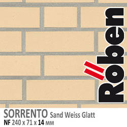 Клінкерна плитка Roben Sorrento Пісочно-білий