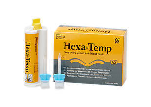 Hexa-Temp (Хекса-темп), 1 картридж, матеріал для виготовлення тимчасових коронок, Spident