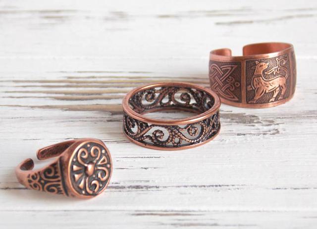 Медное кольцо mednoe-kolzo