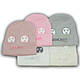 ОПТ Шапка з закотом і вушками, р. 46-48 (5 шт./паковання), фото 4