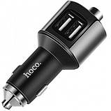 АЗУ+FM трансмітер Hoco E19, 2.4A 2 USB, фото 3