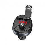 АЗУ+FM трансмітер Hoco E41, 2.4 A/USB 2, фото 2