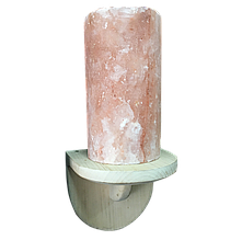 Світильник для банани та сауни з гімалайської солі "Циліндр"