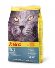 Корм Josera Leger для взрослых кошек с пониженными потребностями в энергии и стерилизованных, 10 кг