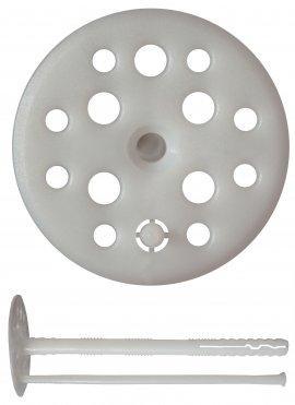 Дюбель для кріплення теплоізоляції 10 х 180, пластиковий цвях, Преміум ціна за 50 шт.