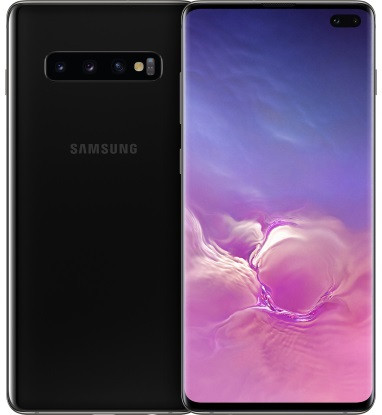 Смартфон Samsung Galaxy S10+ (SM-G975U) 128gb 1sim Black, 12+16/10+8Мп, 6,4", Snapdragon 855, 4100mAh, 12 мес