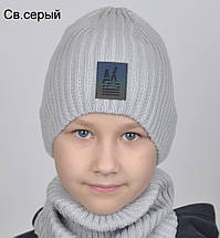 Спортивна чоловіча Шапка з лейбом демісезонна, фото 3