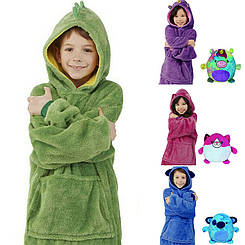 Толстовка дитяча худи м'яка іграшка 3 в 1 Huggle Pets Hoodie Jw