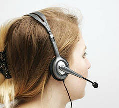 Навушники гарнітура накладні Logitech H111 Stereo Grey, фото 4