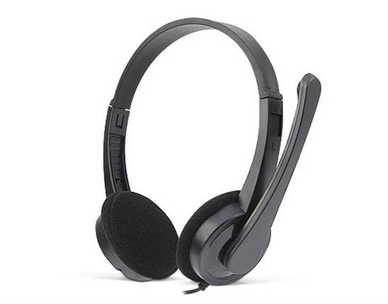 Навушники гарнітура накладні REAL-EL GD-011MV Black, фото 2