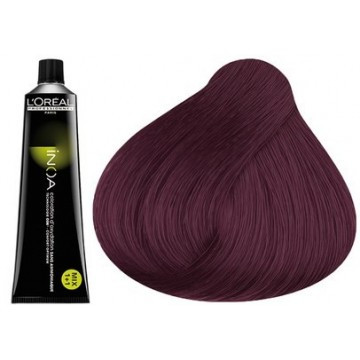 Фарба без аміаку 60 мл L'Oreal Professionnel Inoa Carmilane 5.62 Світлий шатен червоний перламутровий 60g
