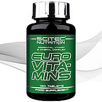 Вітаміни-мінерали Scitec Nutrition Euro Vitamins 120 tabs