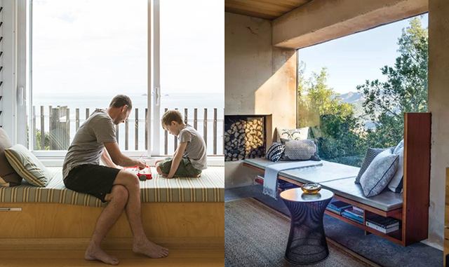 Деревянный подоконик