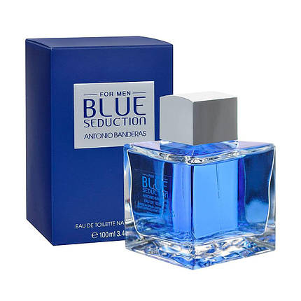 Antonio Banderas Seduction Blue for men мужская туалетная вода Скидка All 642, фото 2