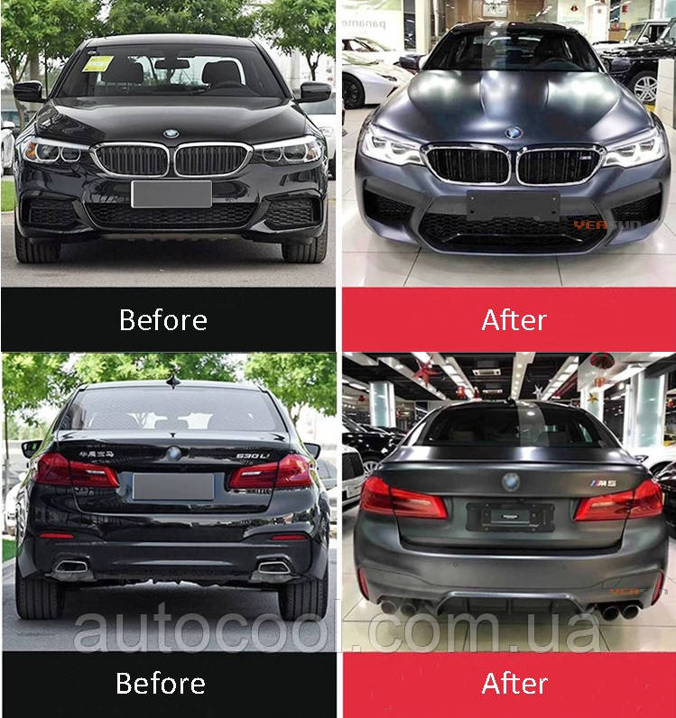 Тюнінг обвіс BMW 5 серії G30 2017-2019 р. у стиль M5