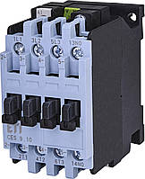 Контактор силовой ETI CES 9.10 9А 24V AC 3NO+1NO 4kW 4646510 (на DIN-рейку, 25A AC1, 9A AC3)