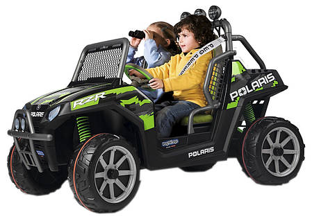 Електромобіль Peg-perego POLARIS RANGER RZR GREEN SHADOW, фото 1