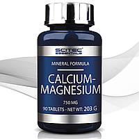 Кальцій-магній Scitec Nutrition Calcium Magnesium 100 tabl.