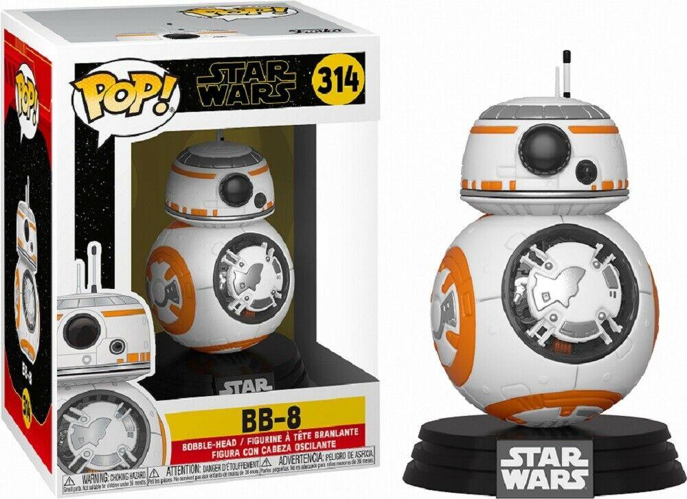 Фігурка Фігурка Funko Pop Фанко Поп BB-8 Бі-бі-вісім Star Wars Зіркові війни 10 см SW BB 314