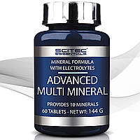 Минеральный комплекс Scitec Nutrition Advenced multi mineral 60 tabl