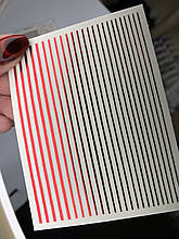 Гнучка стрічка червона