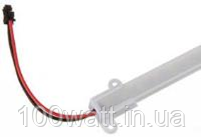 Світлодіодна магістральна лінійка 220v 20w smd 2835 100см 6500К матова, фото 1