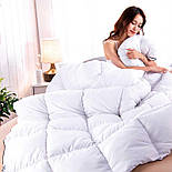 Мікрофібра - вибілена з візерунком "Квадрати" 220 см № 158118-6, фото 8