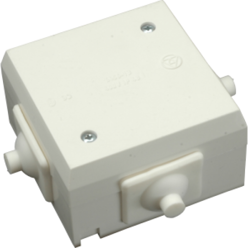 Коробка розподільна IP66 70x70x40 SEZ 6456-22 (накладна, 4 сальника G49)