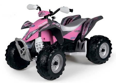 Електромобіль Peg-perego POLARIS OUTLAW PINK POWER, фото 2