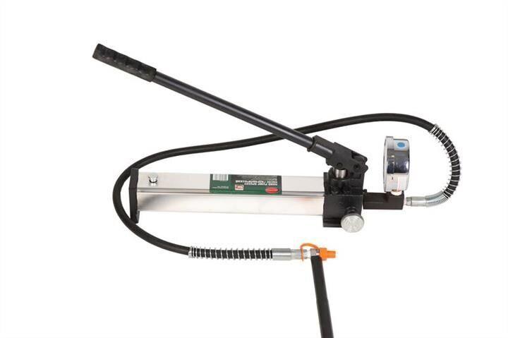 Насос гідравлічний з манометром 10т, ROCK FORCE RF-0100-2B-2CB, фото 1