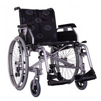 Легка алюмінієва інвалідна коляска «LIGHT III» (хром) OSD-LWS2-**