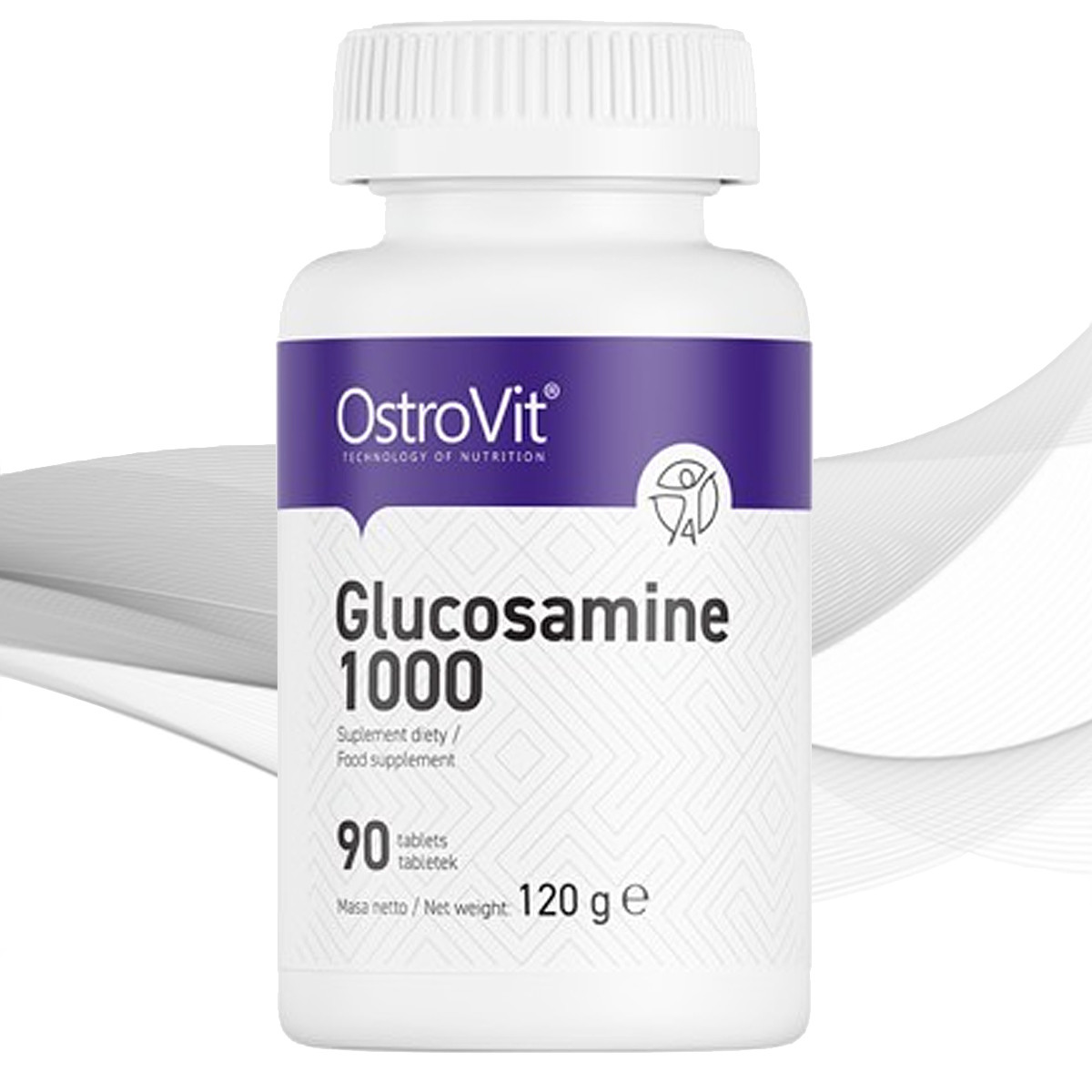 Глюкозамін OstroVit Glucosamine 1000 90 таб