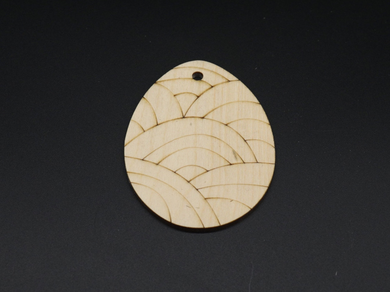 Дерев'яні заготовки з фанери. Підвіска "Великоднє яйце". 6,5х9см, фото 1