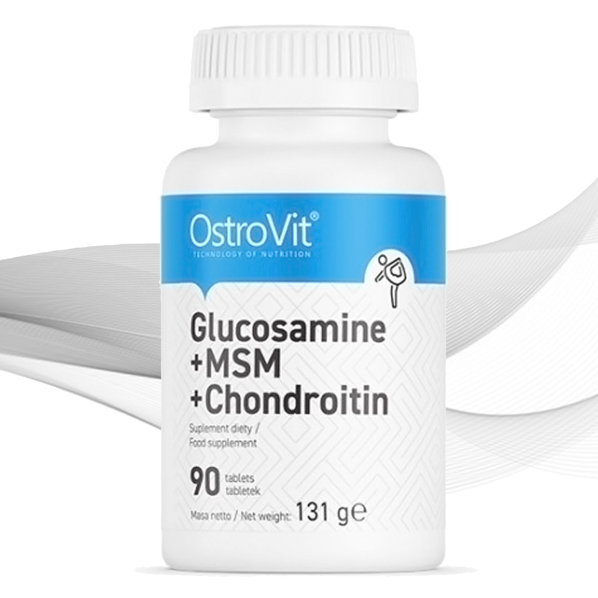 Ostrovit Glucosamine + MSM + Chondroitin 90 tableland sangre grande