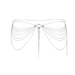 Ланцюжок трусики або ліф Bijoux Indiscrets Magnifique Waist Chain - silver, прикраса на тіло