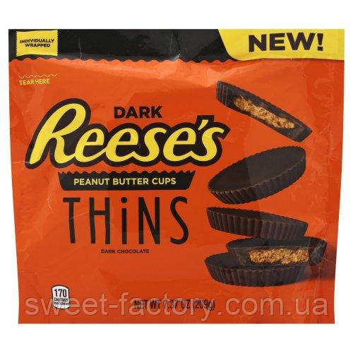 Reese's Peanut Butter Thins Dark Chocolate 208 g