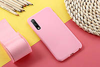 Чехол Soft Touch для Honor 9X China силикон бампер светло-розовый